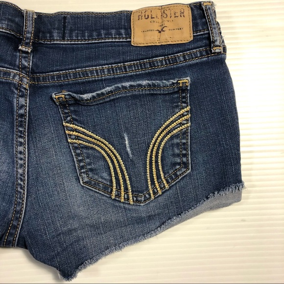 Hollister Destroyed Jean Shorts 3 / 26 - Picture 8 of 8